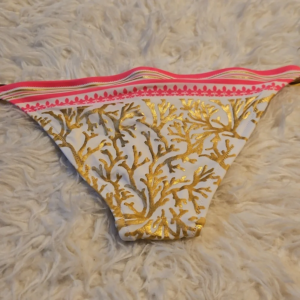 2011 Vintage Victorias Secret Tropical Print Bikini Set